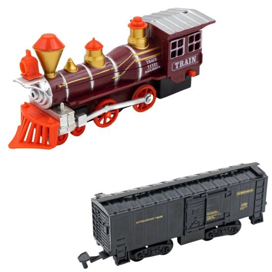 Klasik 18886 Pilli Müzikli Tren Seti