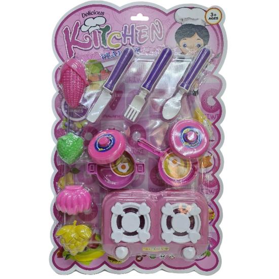 Kartela ZN560 Ocaklı Mutfak Seti 10pcs