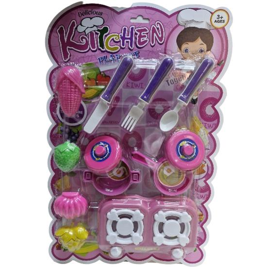 Kartela ZN560 Ocaklı Mutfak Seti 10pcs