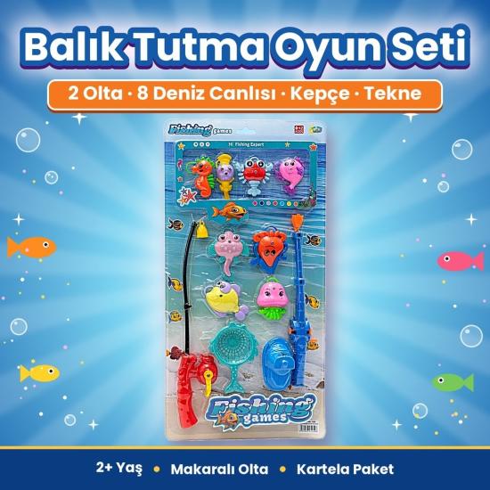 Kartela HL3008 İkili Olta Balık Tutma Oyunu