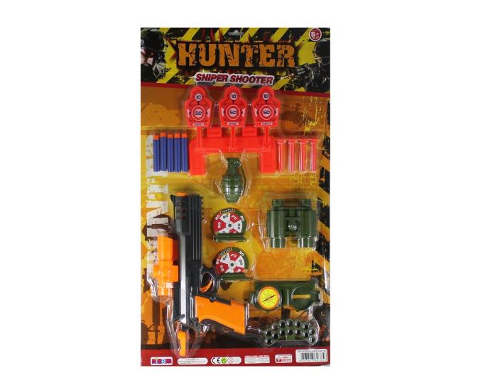 Kartela Hedefli Asker Tabanca Seti NZM385