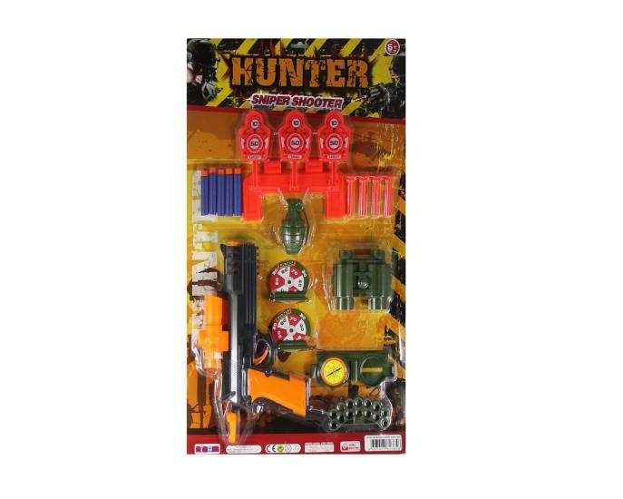 Kartela Hedefli Asker Tabanca Seti NZM385