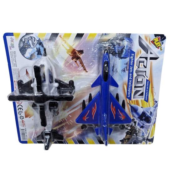  Helikopter Uçak İkili Set Kartela KET012 