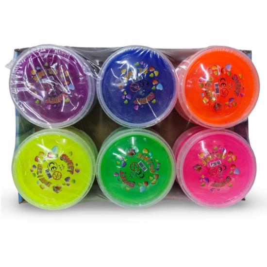 Slime Oyun Jeli Yuvarlak Tava 12li Baba