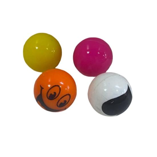 Mini Pvc 32mm Zıplayan Desenli Top 100lü