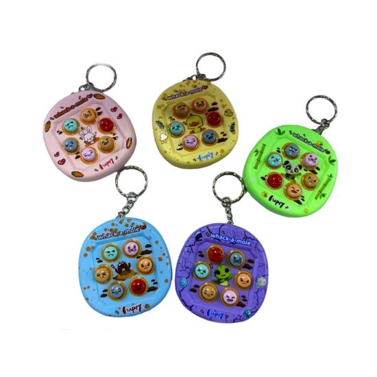 Anahtarlık Köstebek Maskotlar Bas Çık Kafa 12li