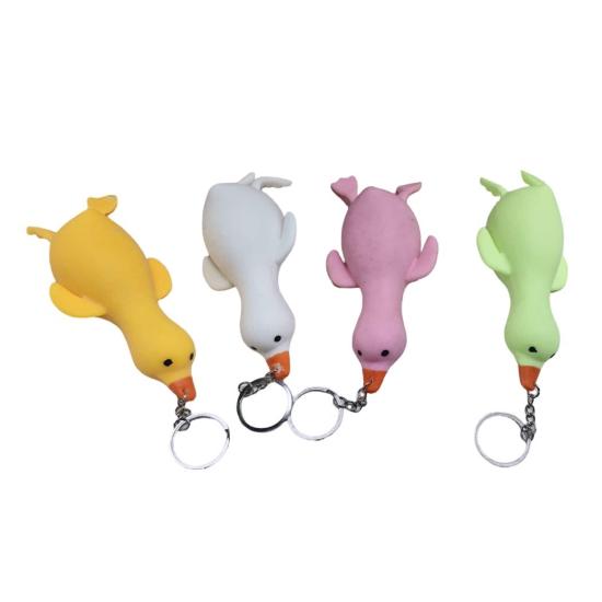 Anahtarlık Squıshy Ördek Maskot 12li