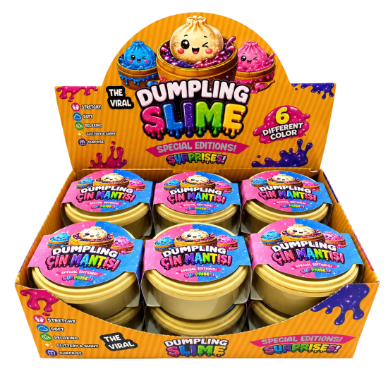 Çin Mantısı Slime 12li