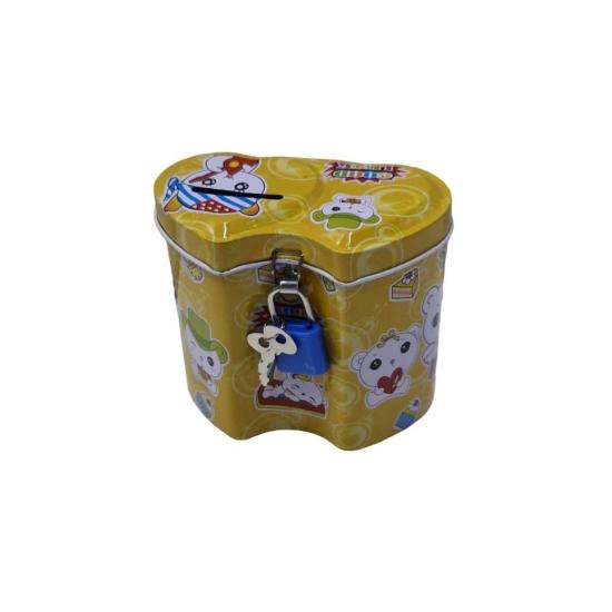 Kumbara Kilitli Metal FS026 Orta Kalpli