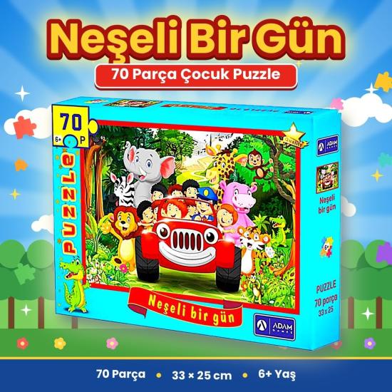 Kutulu Puzzle 24*34cm 36-40-50-70 Parça