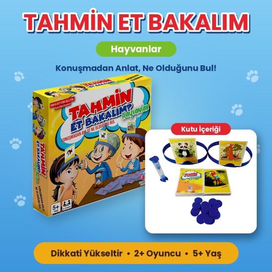 Hobi 239 Tahmin Etme Oyunu Hayvanlar