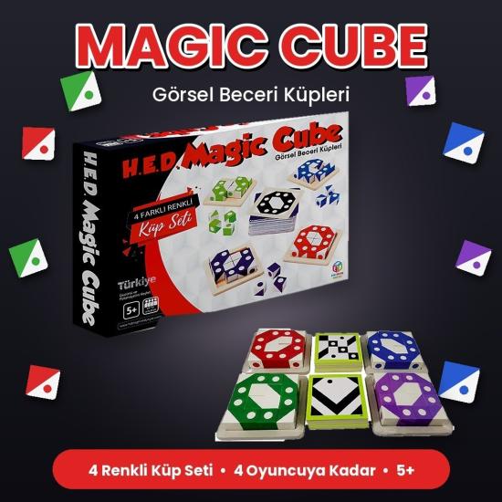 Hobi 63 Magic Cube Qbitz 4lü Zeka Oyunu