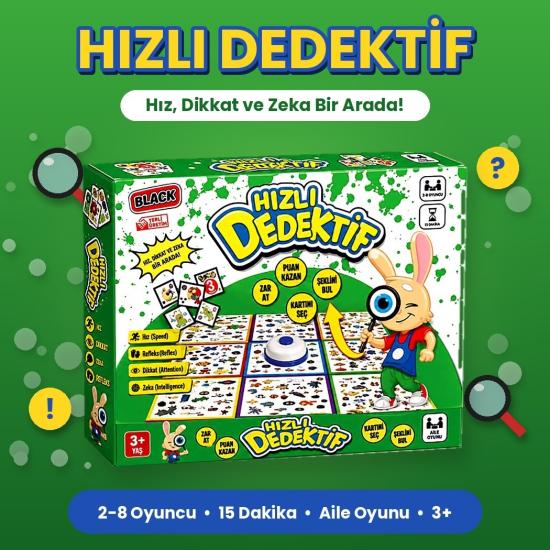 Kutulu 011 Hızlı Dedektif Oyunu