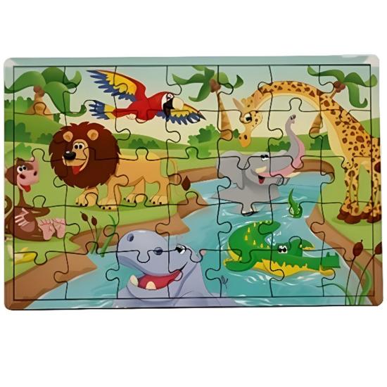 Karton Yap Boz 33x23cm Karma Baskılı 24lü