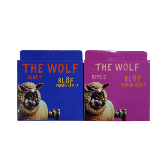 The Wolf Blöf Yapan Kim Kart Oyunu 1 Adet