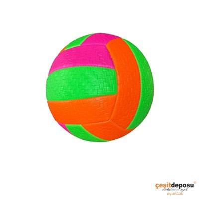 Voleybol Topu Dikişli Renkli Soft