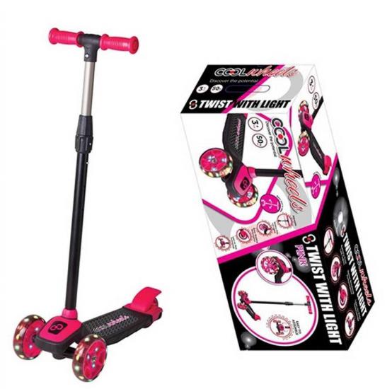 Kampanya Scooter 58048 Cool 3+Twist Işıklı Pembe