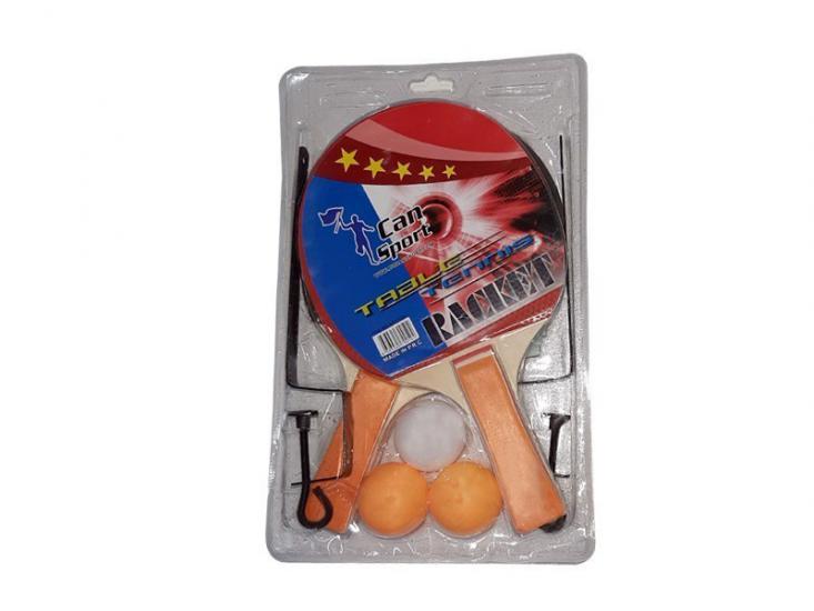 Can Sport BSR809 Masa Tenisi Raket Set Fileli