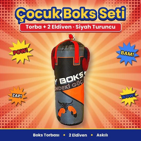 Boks Torbası 60cm*20cm Çap Eldivenli