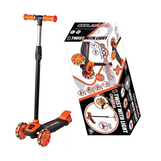 Kampanya Scooter 58918 Twist 3+ Turuncu Işıklı