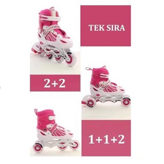 Paten Pembe Dikişli Işıklı Small 30-33 
