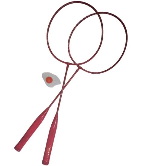 Badminton Raket Set 2li Renkli Saplı