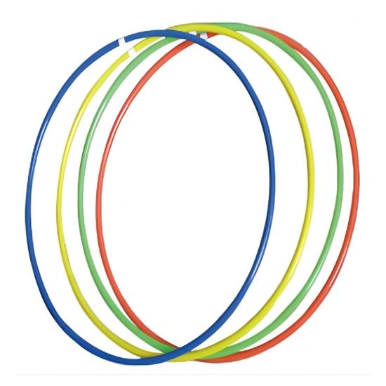 Hulahop Bel Çemberi Büyük Çift Renk 10lu