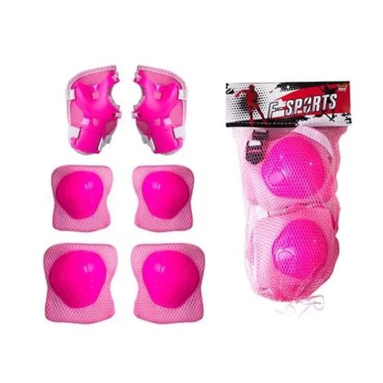 Koruyucu FR38811 Pembe Dizlik Dirseklik Set