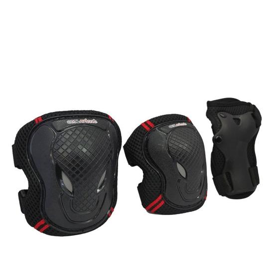 Koruyucu FR37715 Kırmızı Dizlik Dirseklik Set Lüx