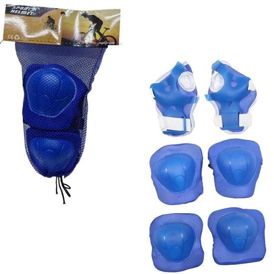 Koruyucu YLD44 Mavi Dizlik Dirseklik Set