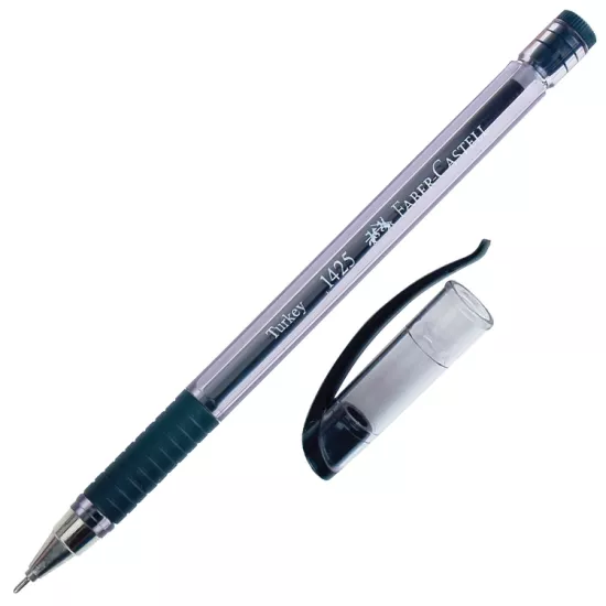 Faber Castell Tükenmez Kalem 1425 Siyah 10’lu Pk