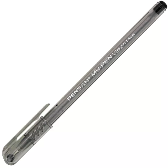 Pensan My-Pen Tükenmez Kalem 2210 Siyah 25 Ad.