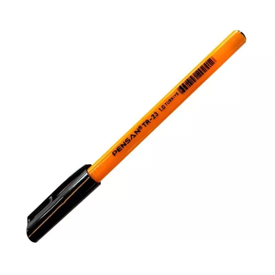 Pensan Üçgen Tükenmez Kalem 1.0 Mm Siyah 50’li PK.