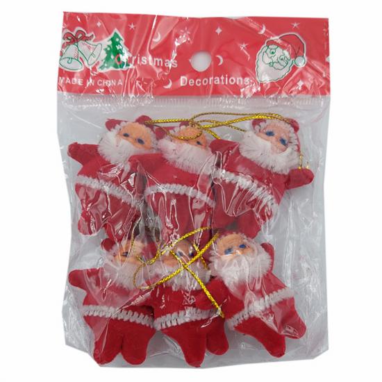 AĞAÇ SÜSÜ NOEL BABA 6LI 6190-10 YBS