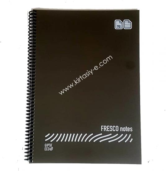 Gıota 72 Yp. Çizgili Spiralli Defter
