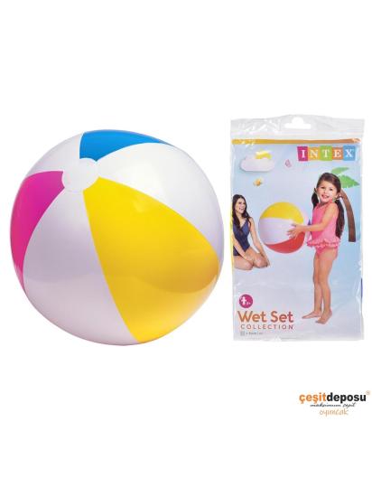 İntex 59020NP Renkli Deniz Topu 51cm