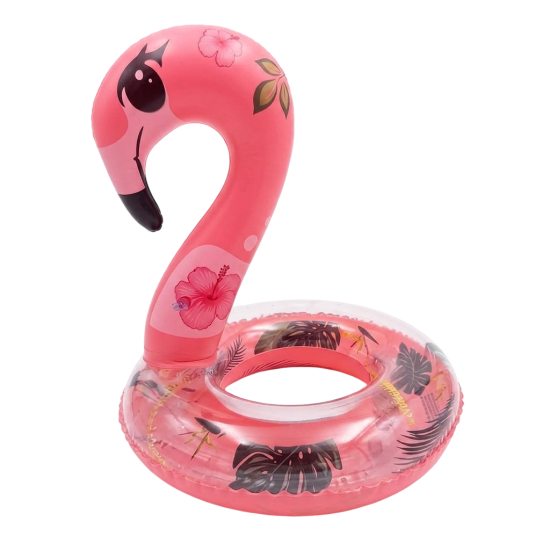 Bermuda Flamingo Başlı Simli Simit 64cm 2505136