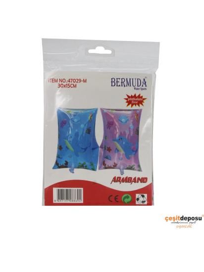 Bermuda 47029M Kolluk Desenli 30*15cm