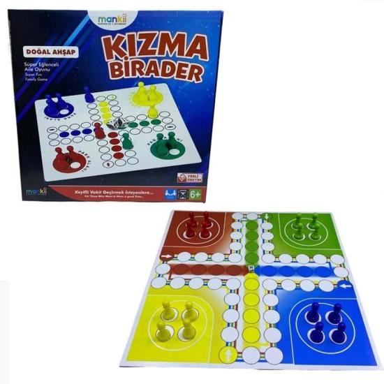 Ahşap Kızma Birader Mankii05 Kutulu Oyun Seti