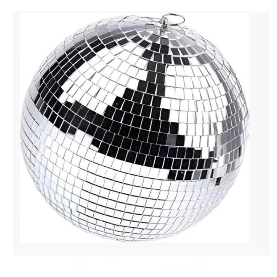 Aynalı 200678343 Disko Topu 25cm