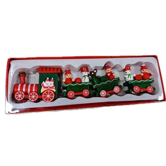 Yılbaşı 200680124 Ahşap Yılbaşı Tren