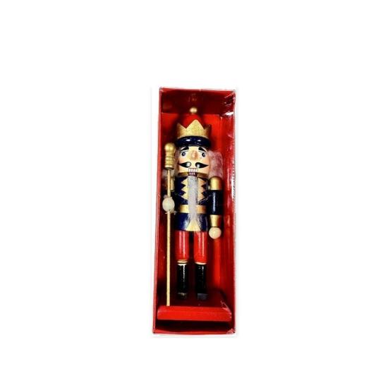 Yılbaşı 200679712 Ahşap Kurşun Asker Obje 16cm