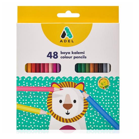 Adel Kuru Boya Kalemi 48Li 