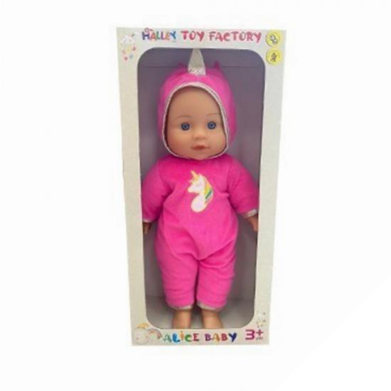 Halley 78776 Alice Sesli Et Ve Bez Bebek 35cm