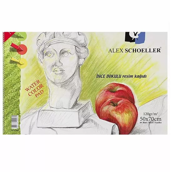 Schoeller Resim Defteri 50X70 Cm Spralli 20’Li