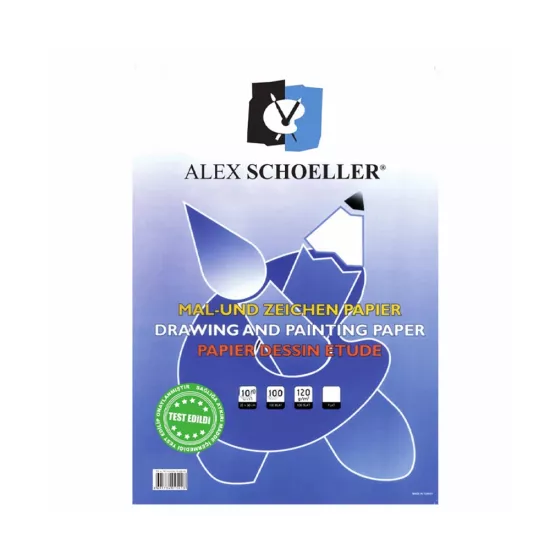 Alex Schoeller Resim Kağıdı 25x35Cm 120 Gr 100’Lü 
