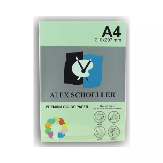 Alex Schoeller Fotokopi Kağıdı A4 500’Lü Koyu Yeşil 