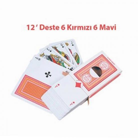 Angora Oyun Kartı 55 Kart 12li Box A/30