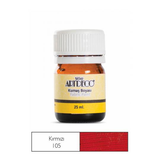 Artdeco Kumaş Boyası 25ml Kırmızı 105
