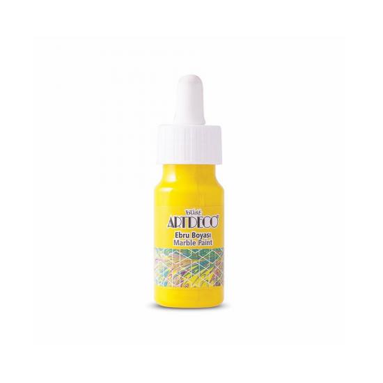 Artdeco Ebru Boyası 30ml Sarı 01
